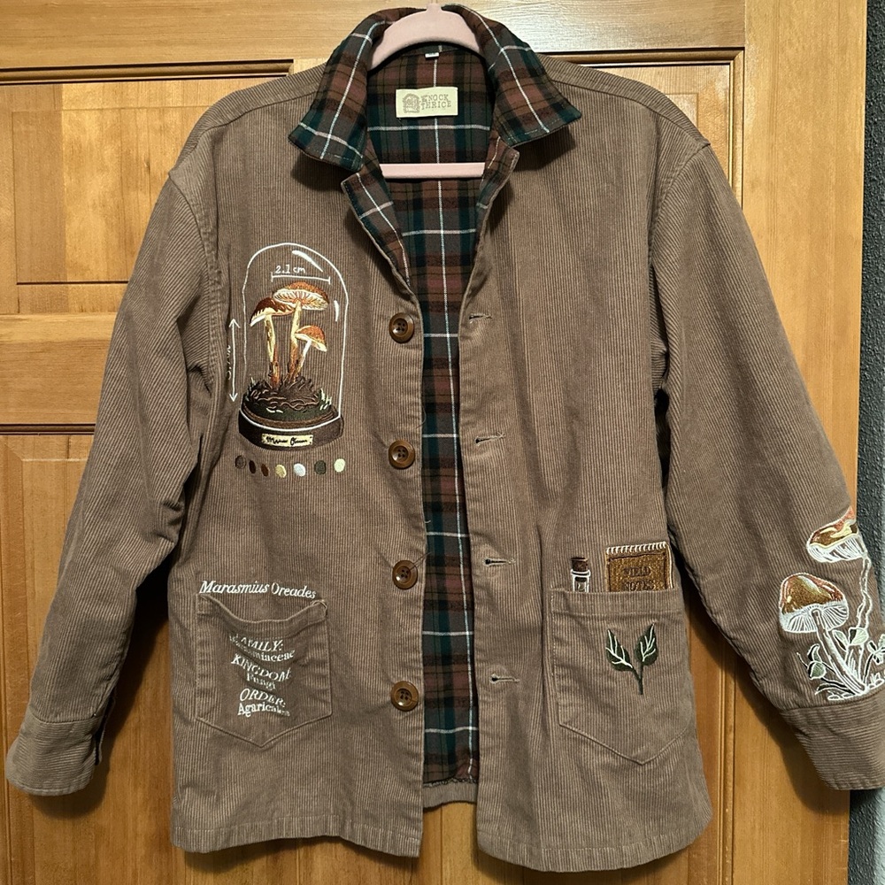 Knock Thrice Fairy Ring Mushroom/The Botanists Journal Jacket